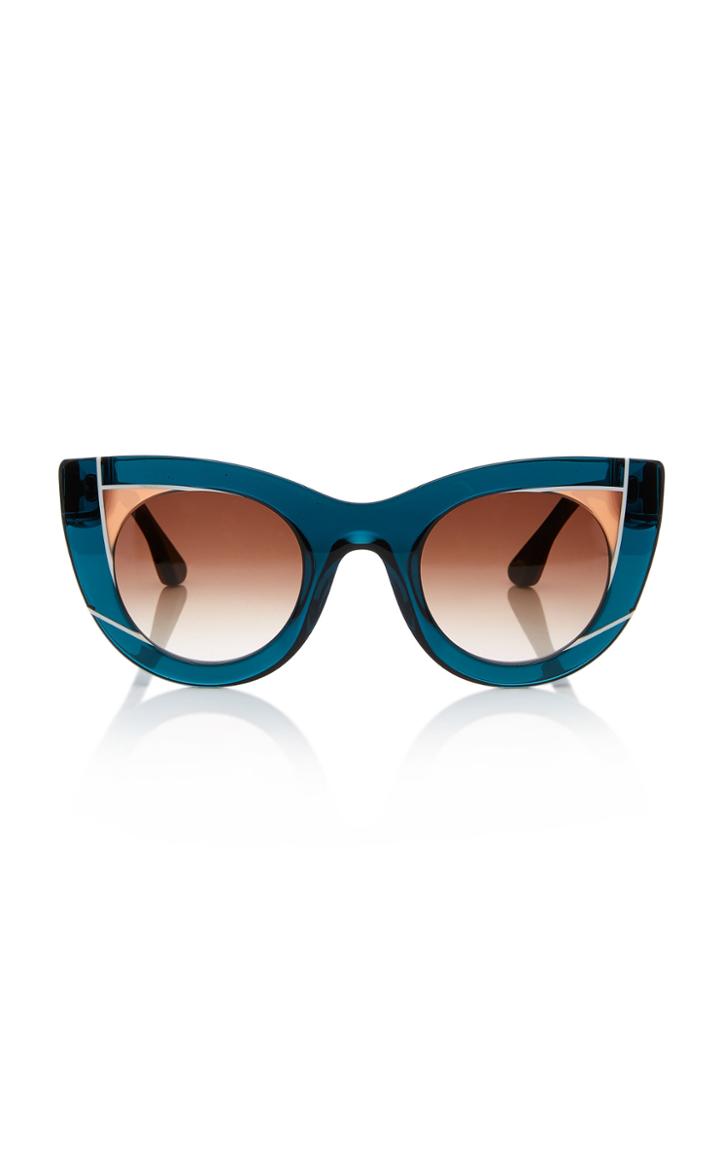 Thierry Lasry Wavvvy Cat Eye Acetate Sunglasses