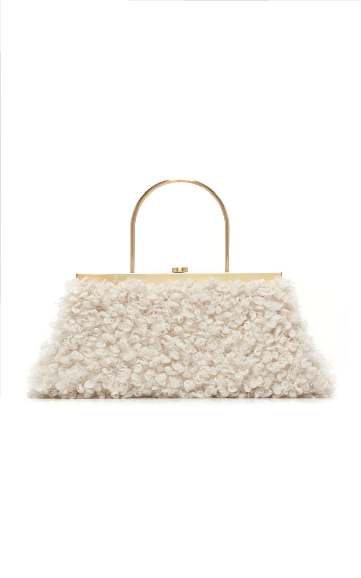 Cult Gaia Estelle Faux Shearling Bag