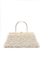 Cult Gaia Estelle Faux Shearling Bag