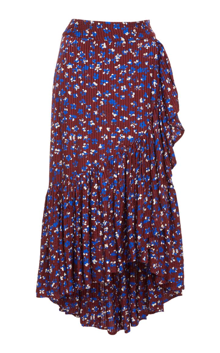 Ulla Johnson Gretchen Floral Skirt