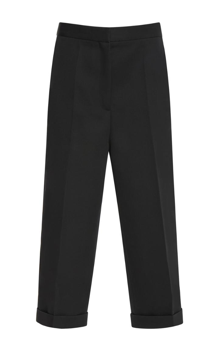 Rochas Wool Cropped Trousers