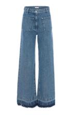 Moda Operandi Jw Anderson Released-hem Rigid High-rise Bootcut Jeans