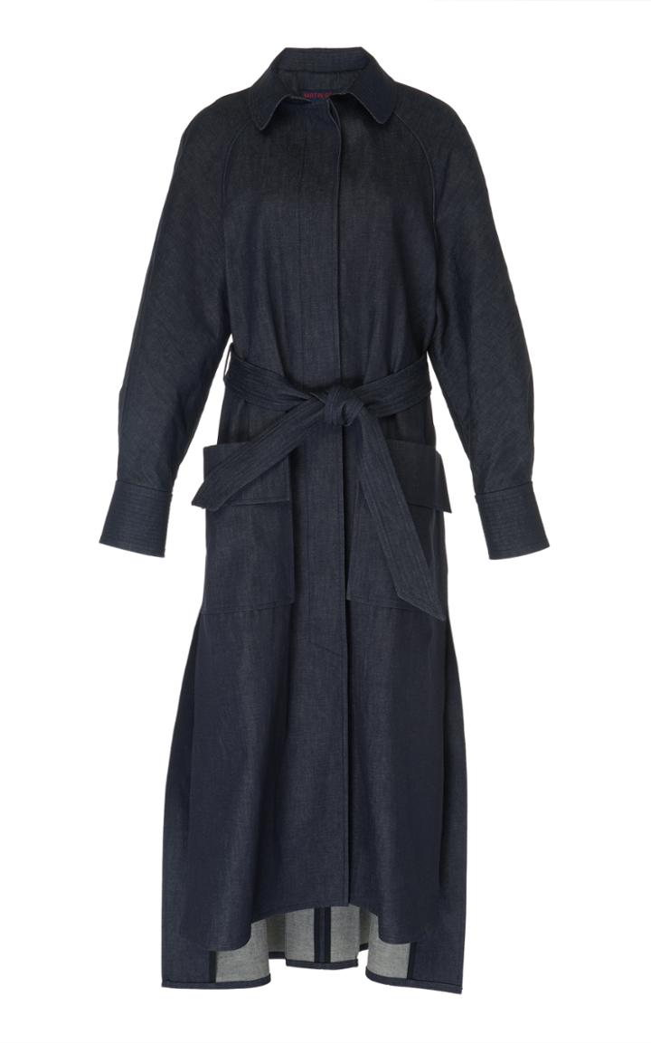 Martin Grant Denim Trench Coat