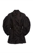 Simone Rocha Wallpaper Flock Double Belted Double Breasted Jacket
