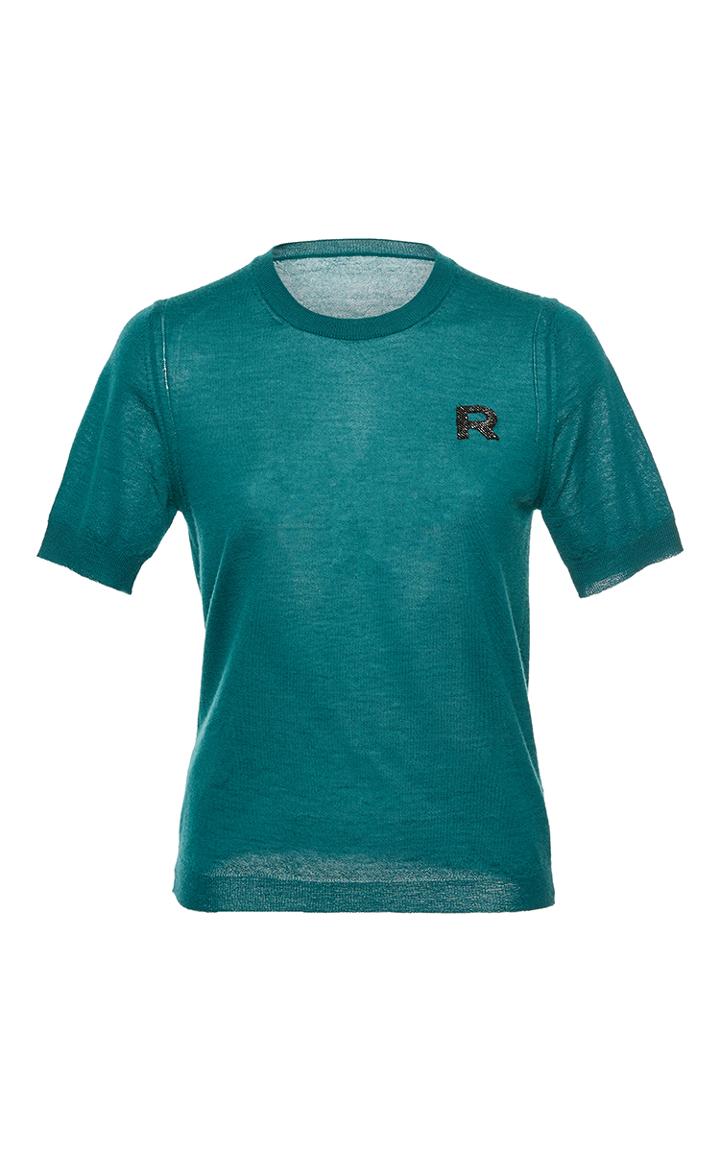Rochas Short Sleeve Cashmere Top