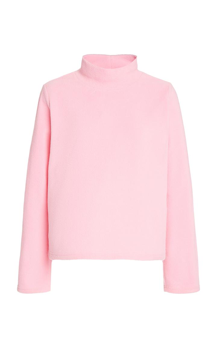 Moda Operandi Sandy Liang Loaf Mock Neck Top