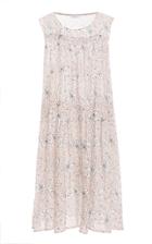Eywasouls Malibu Caroline Printed Pleated Shift Dress