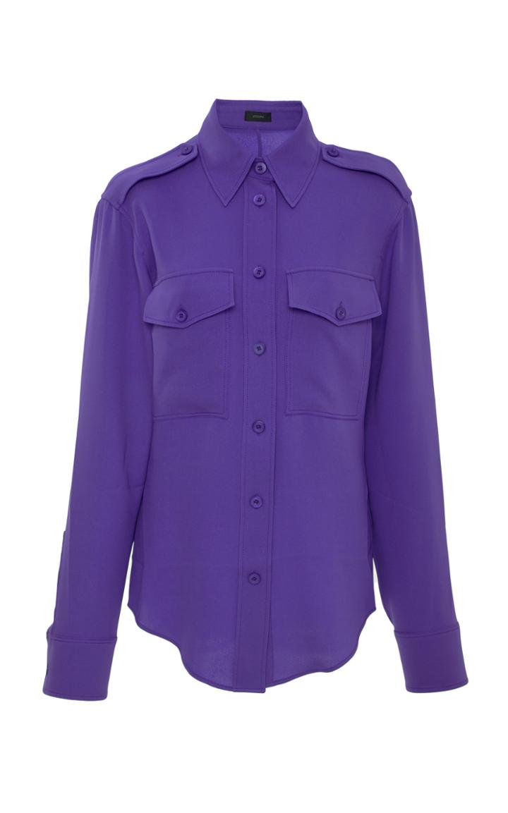 Joseph Rainer Button Up Blouse