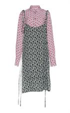 Marni Plumeria Layered Shirt Dress