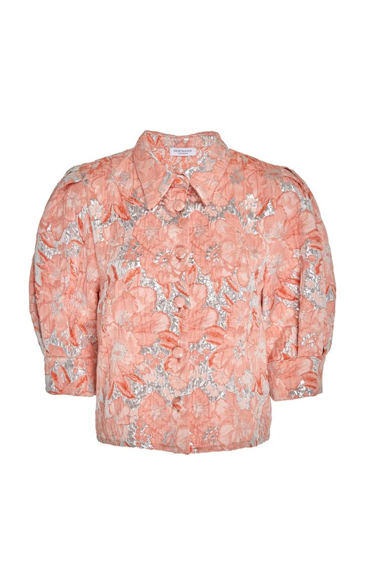 Hofmann Copenhagen Mary Floral Jacquard Top