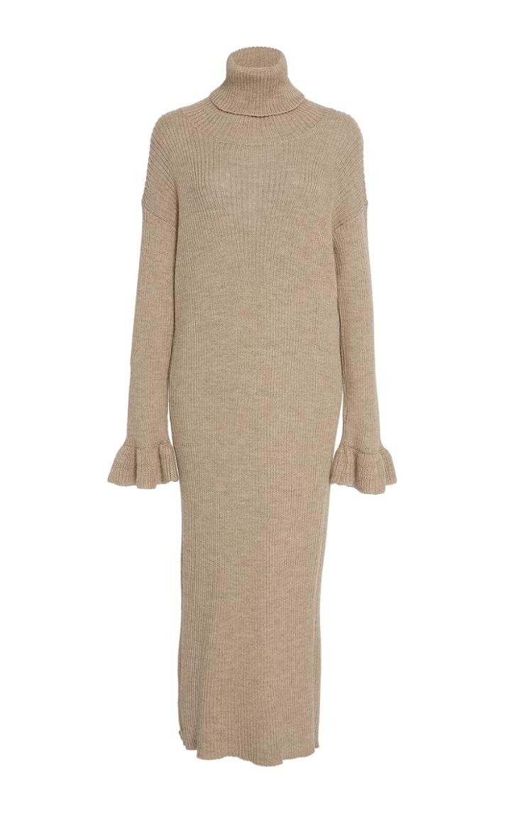Ulla Johnson Claude Ruffle Knits Dress