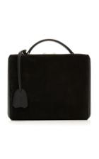 Mark Cross Large Grace Smooth Calf & Suede Large Box Bag