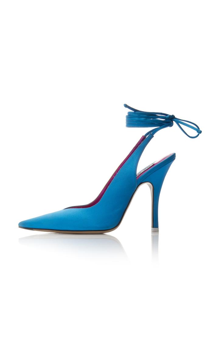 Attico Christie Strappy Slingbacks