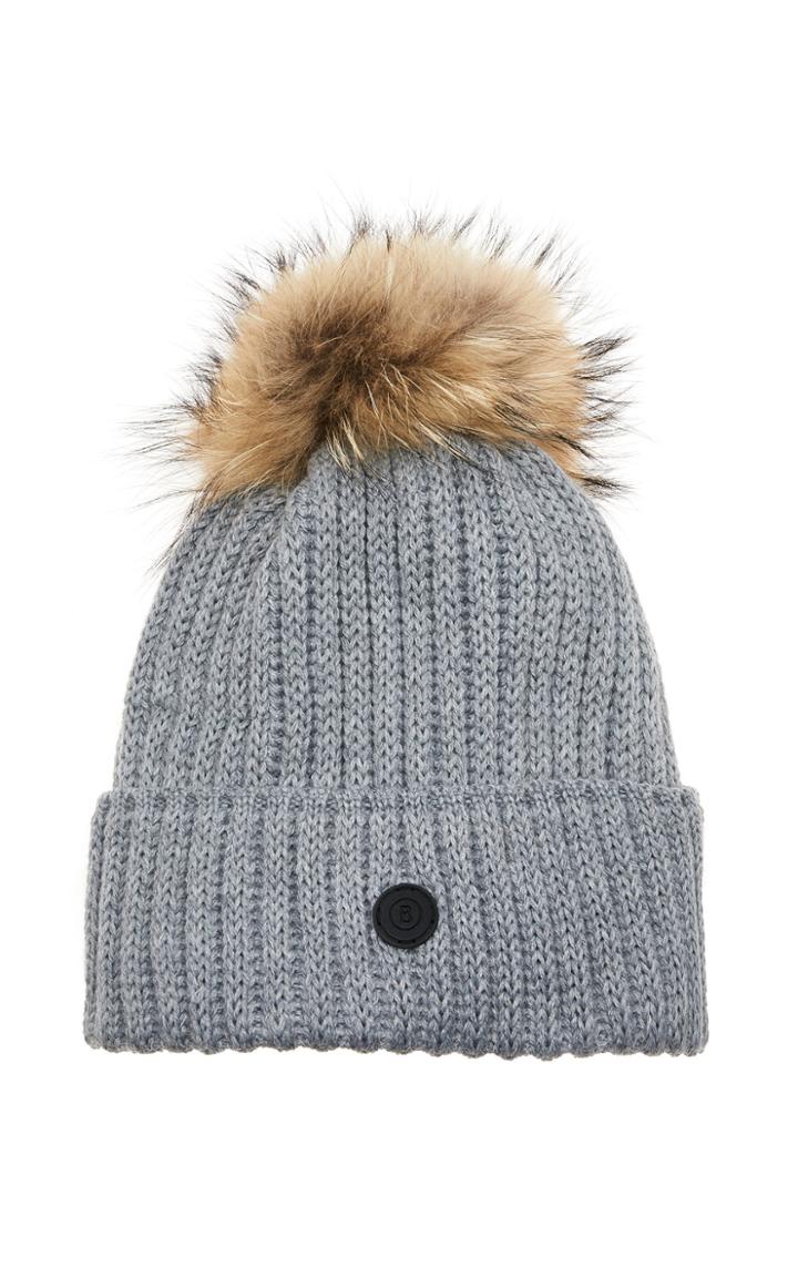Bogner Rania Pompom-embellished Wool-blend Beanie Size: M