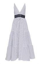 Moda Operandi Silvia Tcherassi Canazei Striped Cotton Dress
