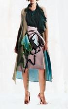 Moda Operandi Y/project Cutout Cady Midi Wrap Skirt