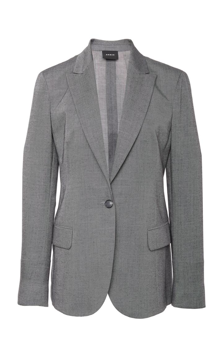 Akris Cashmere Silk Gabardine Blazer Jacket