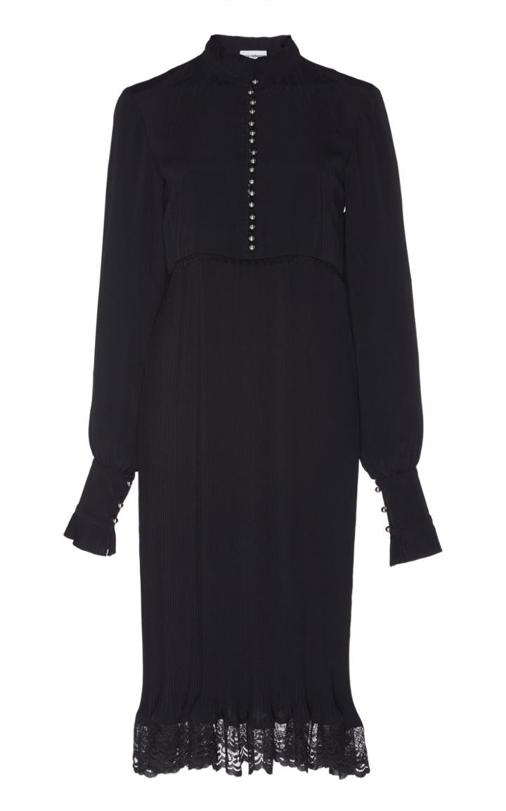 Paco Rabanne Embellished Long Sleeve Dress