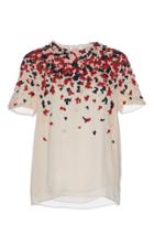 Martin Grant Embroidered Short Sleeve Top