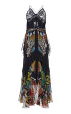 Roberto Cavalli Tiered Long Dress
