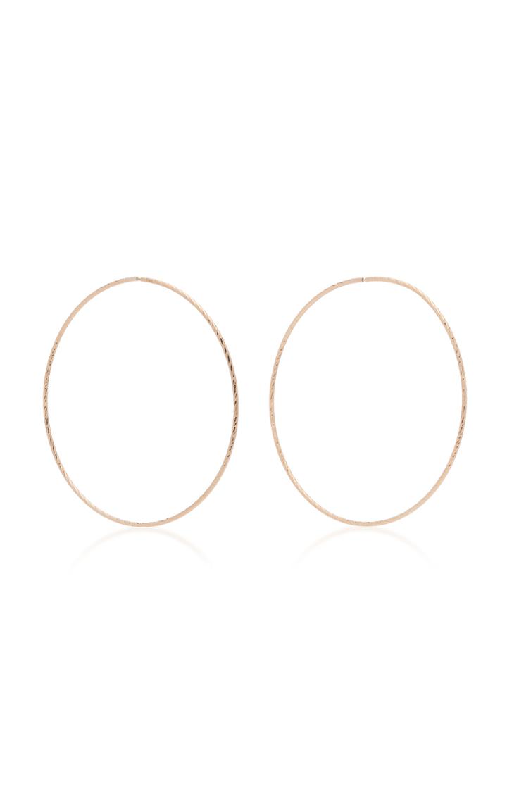 Moda Operandi Maria Black Liv 14k Gold Hoop Earrings