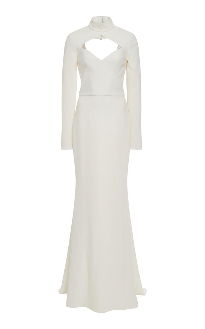 Christian Siriano Diamond Cut Out Gown