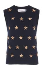 Moda Operandi Michael Kors Collection Star-embellished Cashmere Sweater Size: Xs