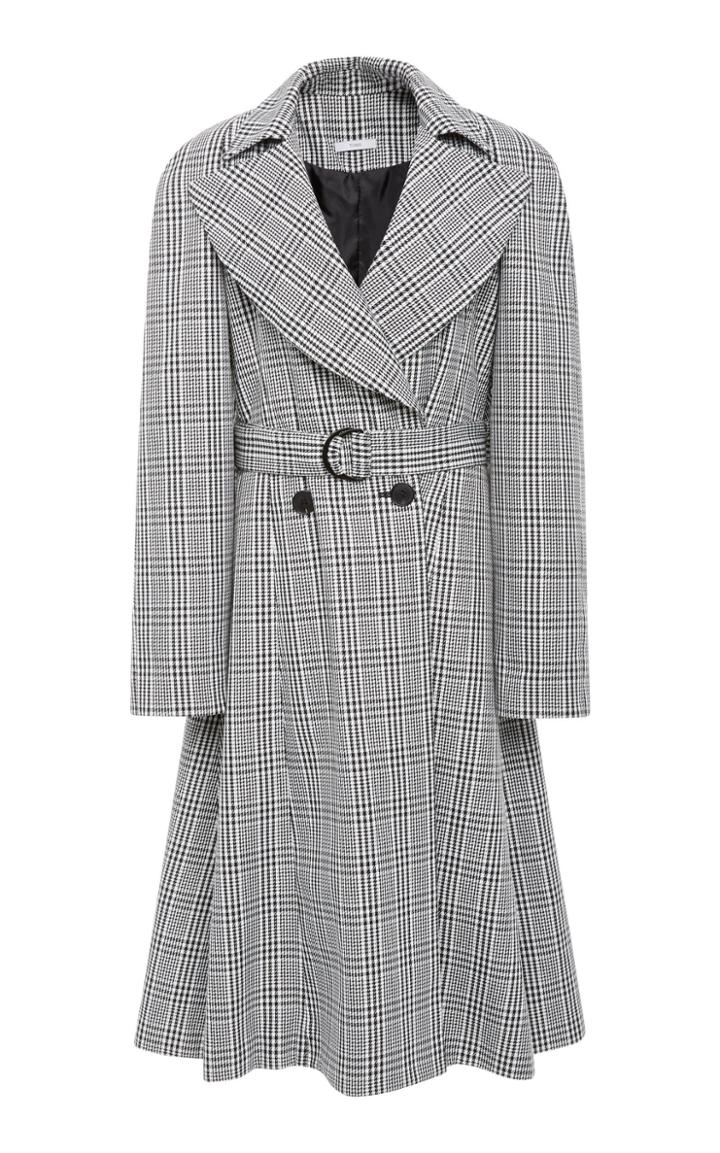 Tome Pleated Back Full Trench Coat