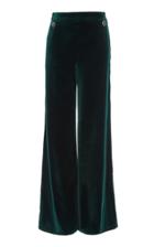 Temperley London Clove Velvet Trousers Size: 8