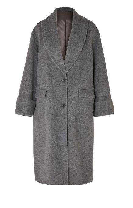 Joseph Kara Wool Long Line Coat Size: 36