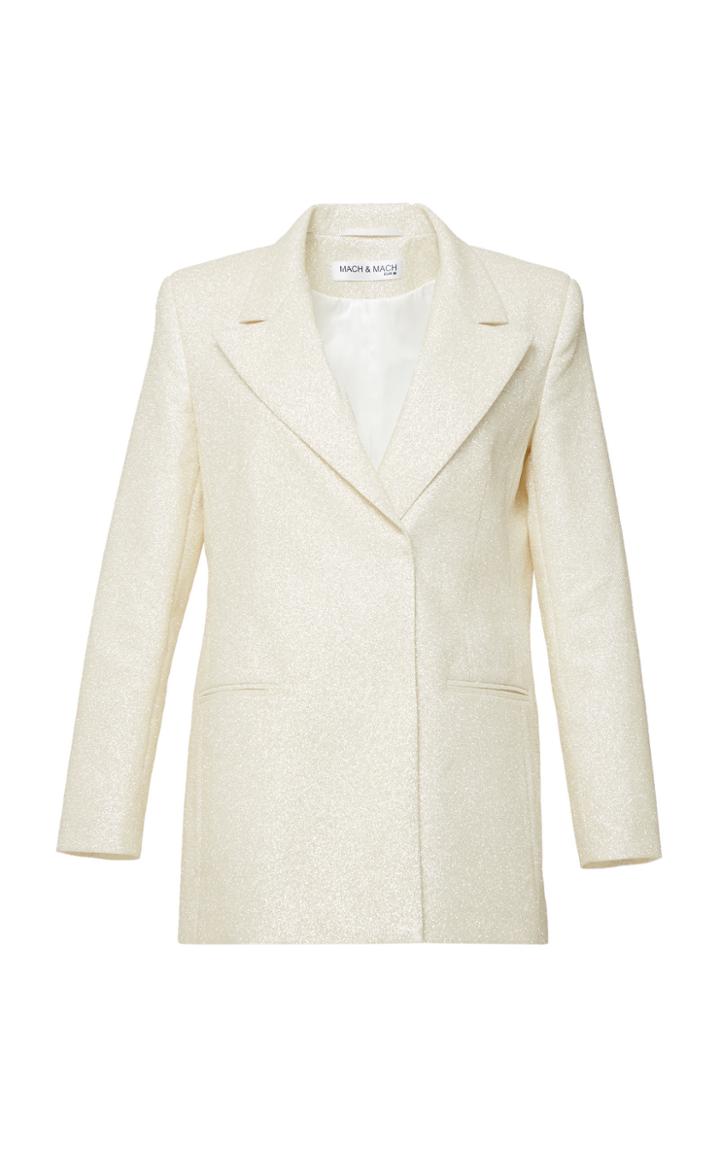Moda Operandi Mach & Mach Sparkling Blazer Size: S