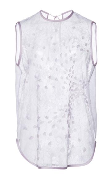 Mame Kurogouchi Lace Detailed Sleeveless Top