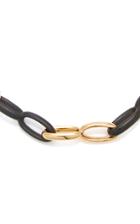 Moda Operandi Vhernier 18k Pink Gold And Ebony Vague Necklace