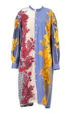 Moda Operandi Biyan Arosia Oversized Cotton-blend Shirt Dress