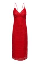 Magda Butrym Oviedo Cotton V-neck Dress