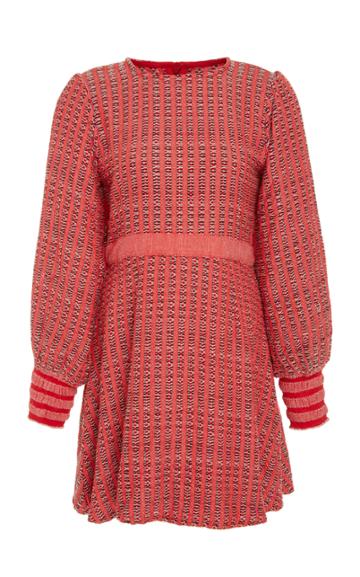 Escvdo Hilario Crochet Mini Dress