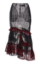 Moda Operandi Simone Rocha Twisted Asymmetric Frill Skirt Size: 4
