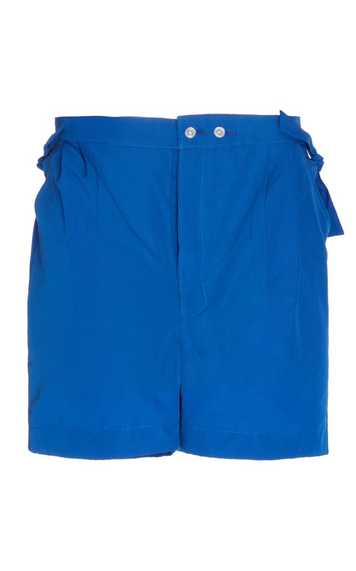 Bode Double-button Nylon Shorts