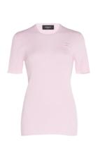 Rochas Virgin Wool Short Sleeve Sweater