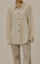 Moda Operandi Low Classic Organic Cotton-linen Shirt