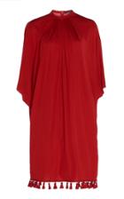 Andrew Gn Tassel Accented Mini Dress
