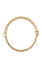 All Blues Double 18k Gold Vermeil Chain Necklace