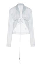 Moda Operandi Supriya Lele Cropped Tulle Jacket Size: S