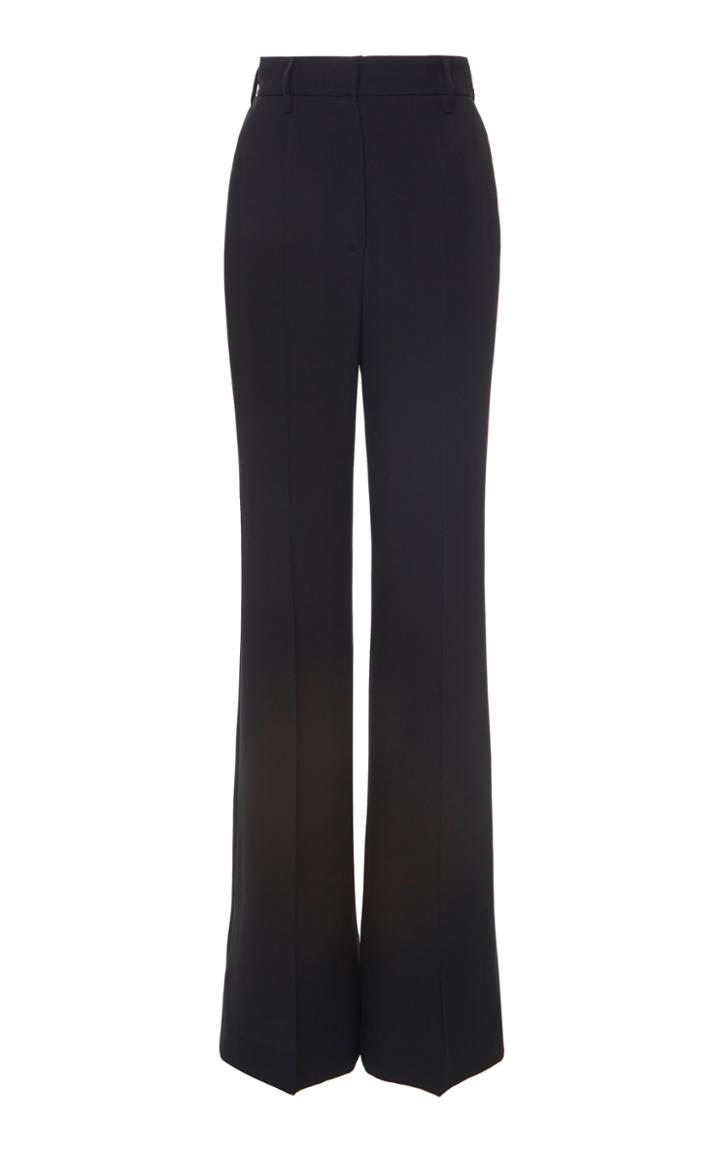 Moda Operandi Prada High-rise Wide-leg Mohair Wool Pants Size: 40