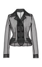 Moda Operandi Dolce & Gabbana Sheer Tulle Jacket