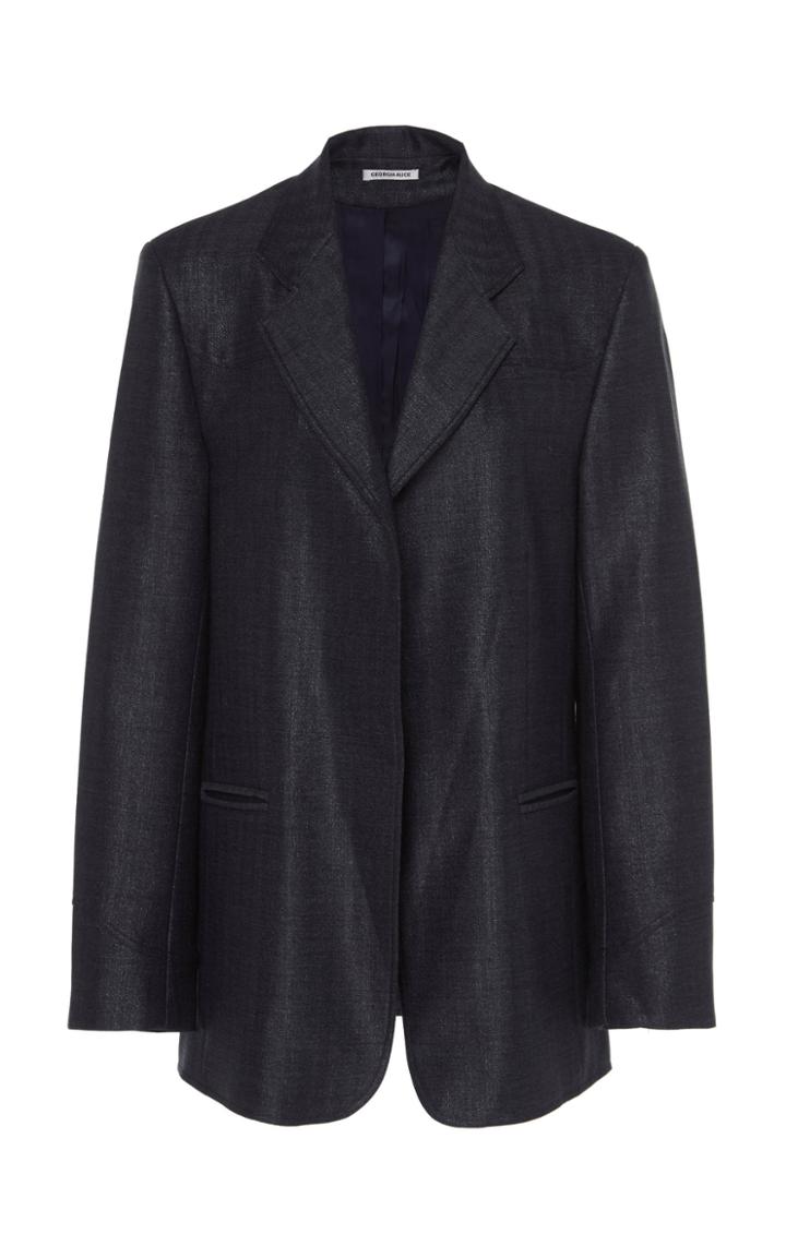 Georgia Alice Rodeo Metallic Taffeta Blazer