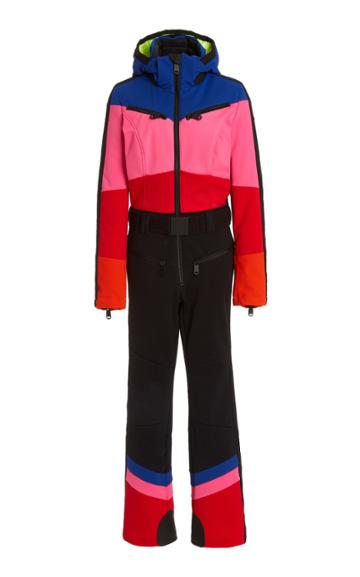 Goldbergh Pearl Colorblock Down Shell Ski Jumpsuit