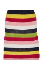 Spencer Vladimir Rainbow Cashmere Silk-blend Mini Skirt