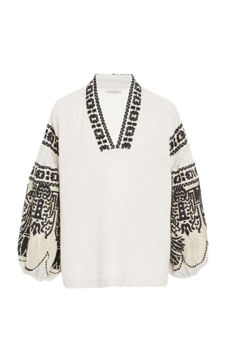 Mes Demoiselles Petra Embroidered Blouse
