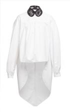 Christopher Kane Lace Collar Cotton Shirt